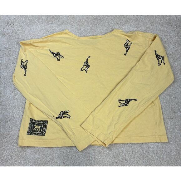 Artworks Limited Edition 2004 Giraffe Button Down Lightweight Cardigan OS - Picture 3 of 6